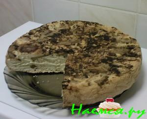 Яблочный бисквит