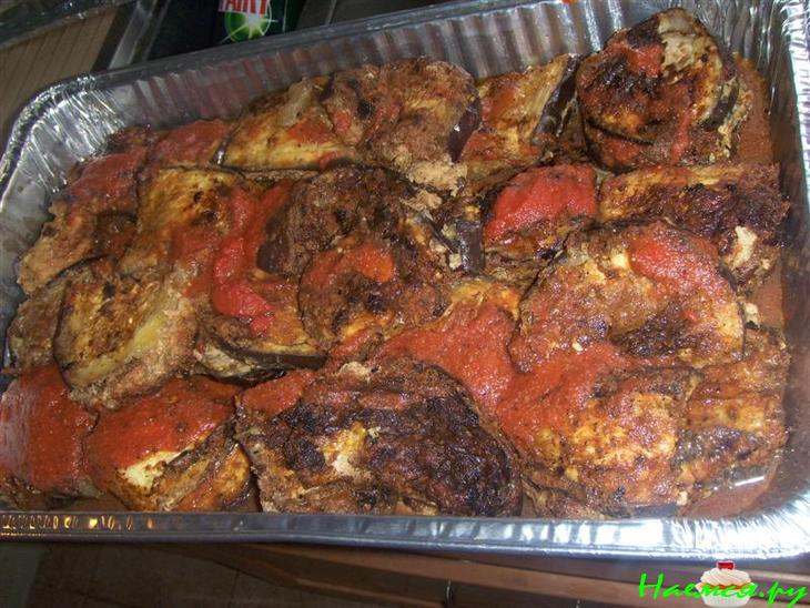 Мусака с белым вином и томатом Мусака с белым вином и томатом