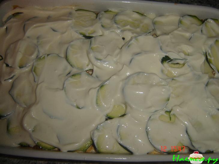 Запеканка «Цуккини-мозайка» Запеканка «Цуккини-мозайка»