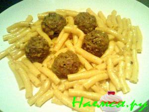 Фрикадельки в вермишельке Фрикадельки в вермишельке