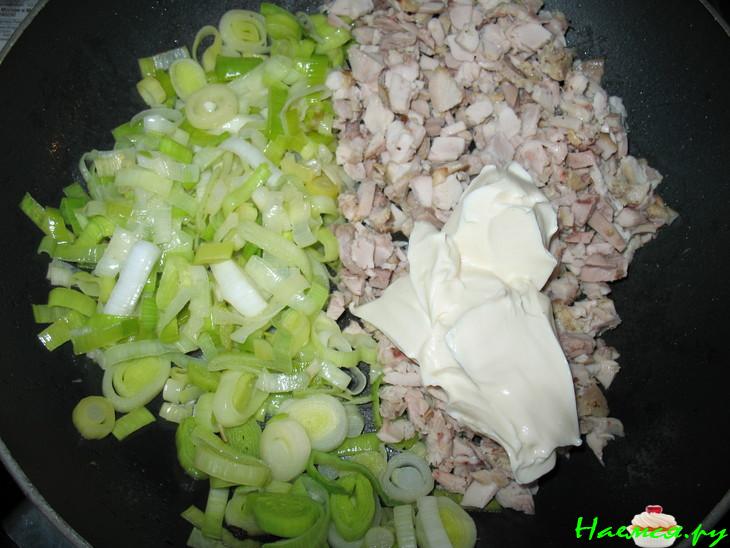 Пирог с курицей