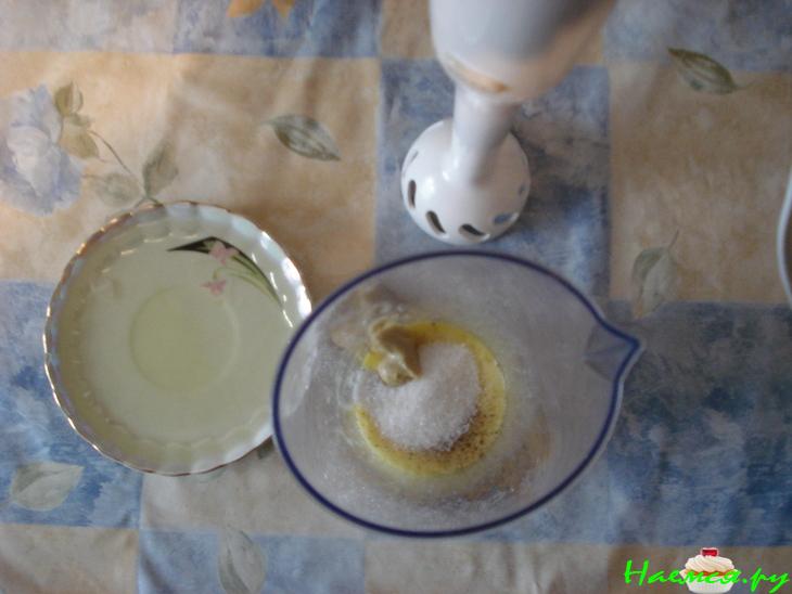 Майонез домашний (с желтками и белками) Майонез домашний (с желтками и белками)