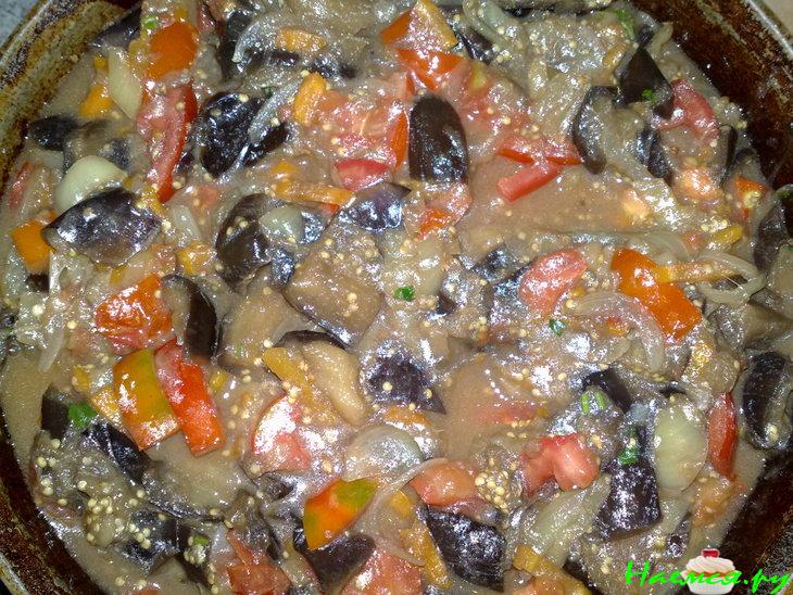 Рагу из баклажанов