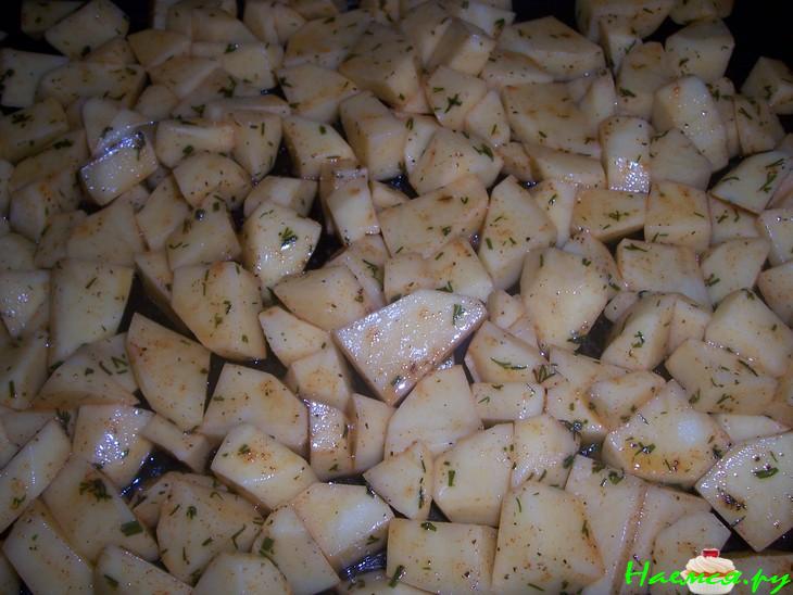 Картофель гриль с паприкой Картофель гриль с паприкой