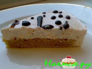 Творожный торт с коньяком Творожный торт с коньяком