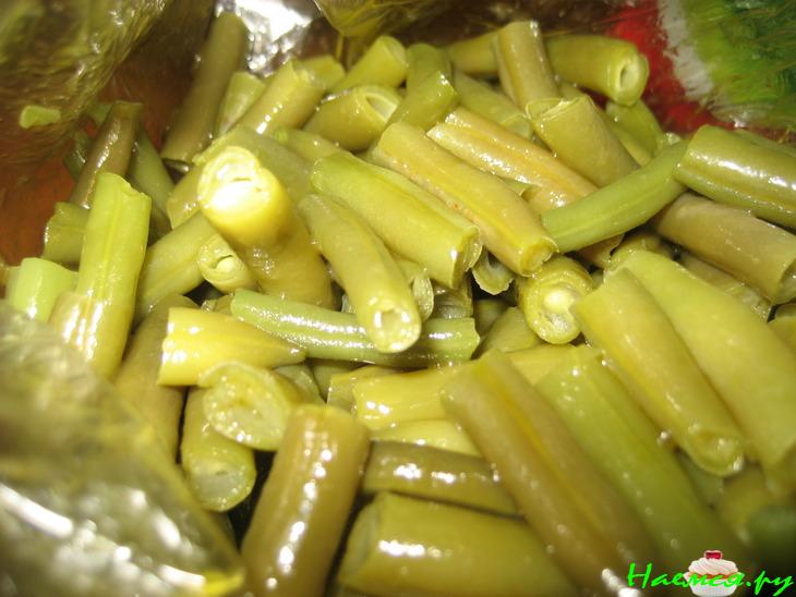 Фасоль стручковая в рукаве Фасоль стручковая в рукаве