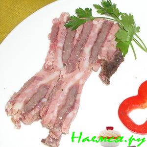 Паштет из телятины с мортаделлой и ветчиной Паштет из телятины с мортаделлой и ветчиной