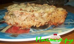 Рыбная лазанья для любимого