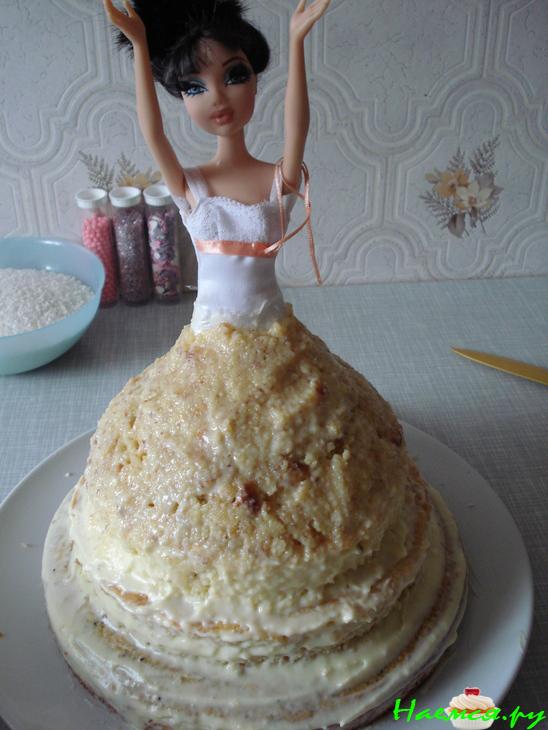 Торт "БАРБИ" моя фантазия
