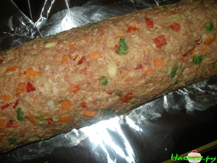 Мясное «полено» Мясное «полено»