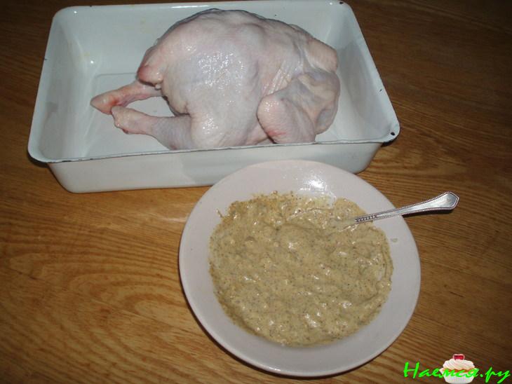 Курочка из духовки