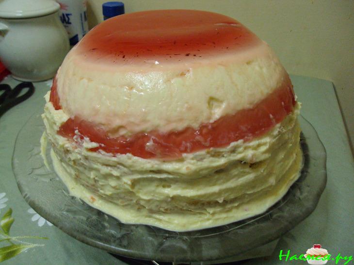 Торт "Барби-балерина"