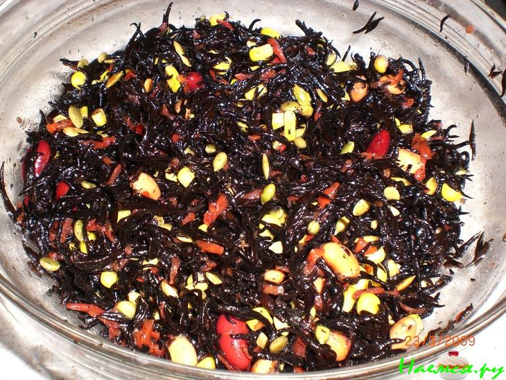 Яичные маффины с морской капустой Яичные маффины с морской капустой