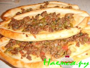 Пиде с фаршем