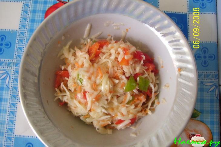 Салат "Белоснежка"