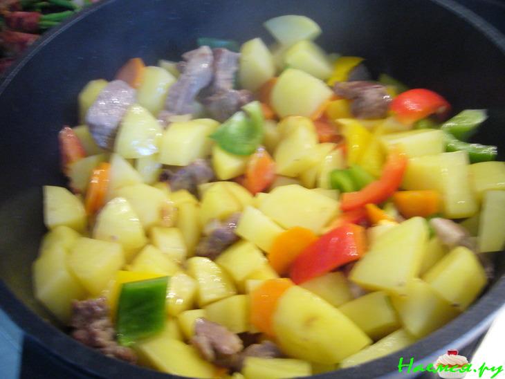 Айнтопф со стручковой фасолью