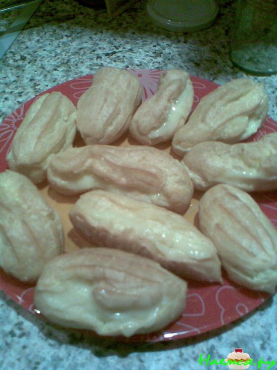 Эклерчики с заварным кремом