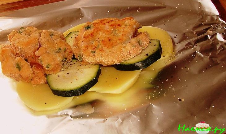 Котлеты из красной рыбы (диетические) Котлеты из красной рыбы (диетические)