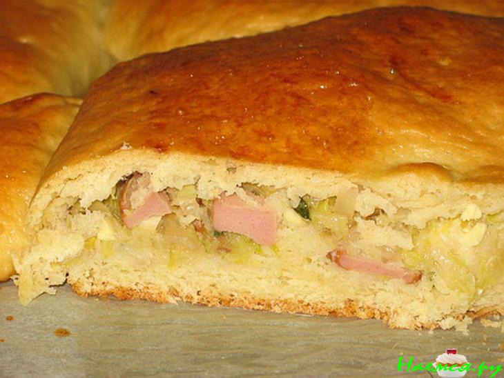 Пирог "Зайка с морковкий" с разной начинкой