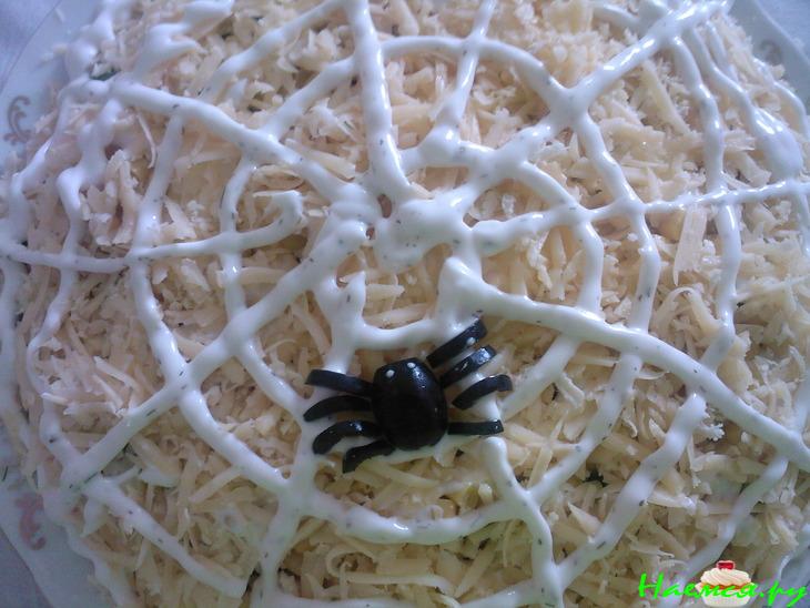 Салат "Паучок"