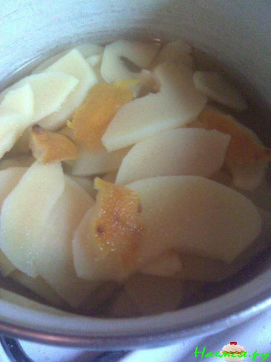 Пирог с заварным кремом, айвой и грушей для тех, кому не хватает &laquo;солнца&raquo;