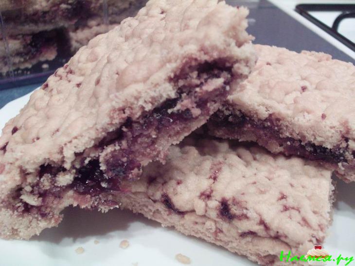 Тертый пирог со смородиной Тертый пирог со смородиной