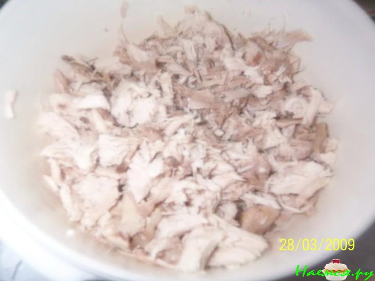 Пирог с курицей и грибами Пирог с курицей и грибами