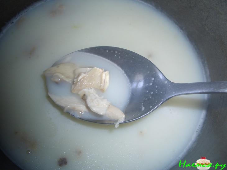 Суп с брокколи и сыром