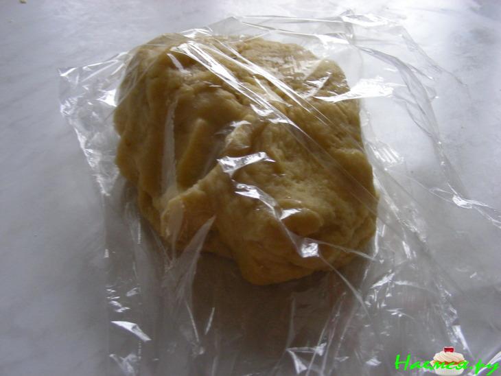 Грушевый пирог с творожной заливкой