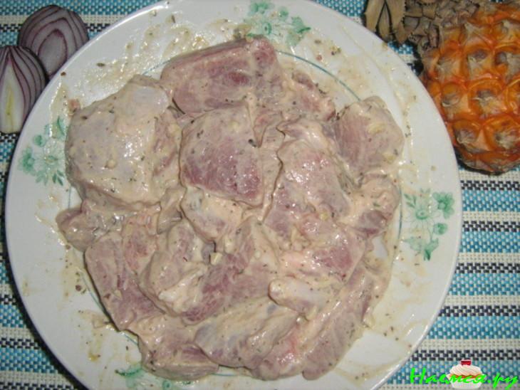 Мясо маринованное пряное