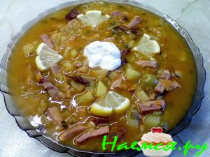 "Соляночка по-домашнему. Вариант для первого"