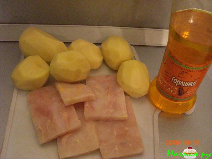 Рыба запеченная под картошкой - ужин по-быстрому