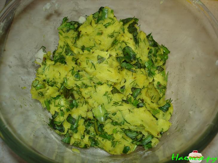 Ала Паратха (лепешки с картофельной начинкой)