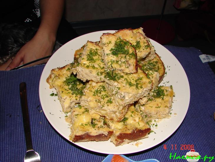 Пирог лёгкий с рыбкой