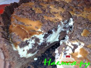 "Творожно-шоколадный торт"