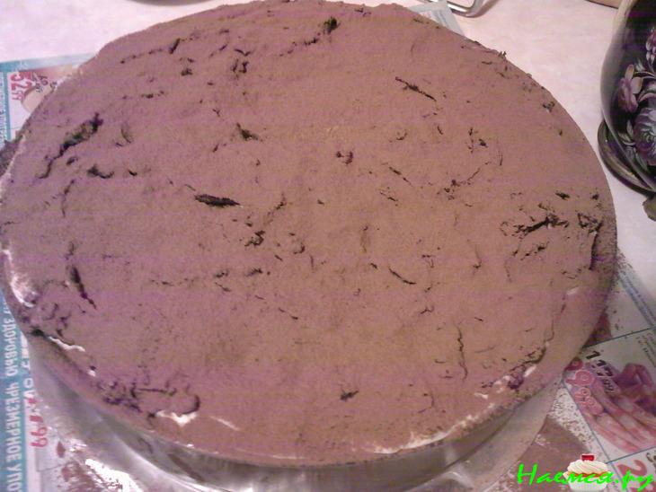 Торт 'Чернослив в шоколаде' (вариант оформления)