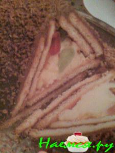 Треугольный торт