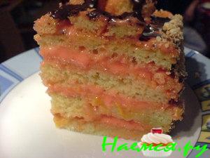 Тортик фруктово-апельсиновый Тортик фруктово-апельсиновый