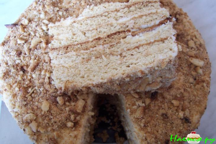 Торт медовый (мильённый вариант)