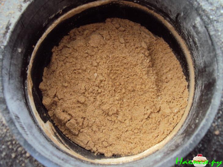 Черничный торт из гречишной муки