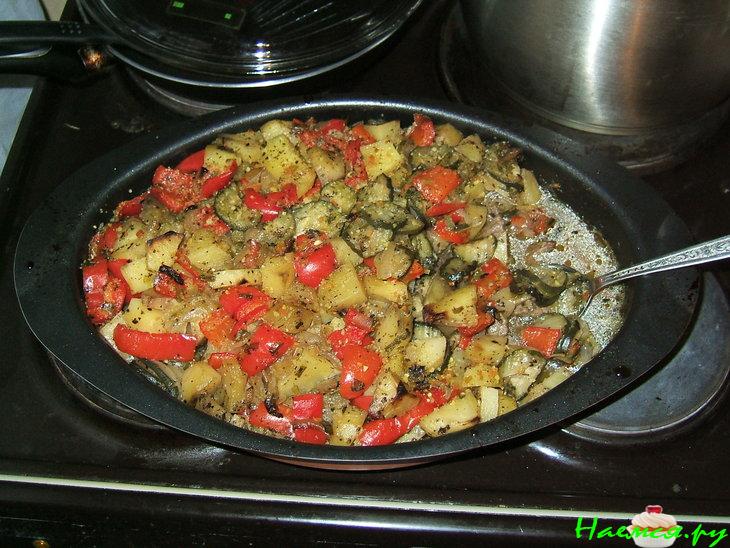 Просто мясо в маринаде с овощами Просто мясо в маринаде с овощами