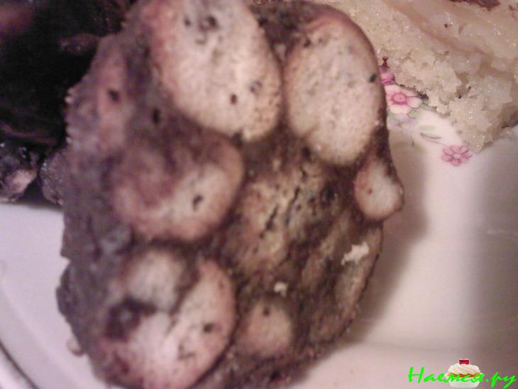 Шоколадная колбаска с баранками Шоколадная колбаска с баранками