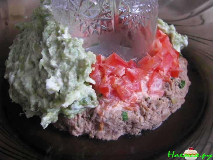 Салат с тунцом "Розочка" Салат с тунцом "Розочка"