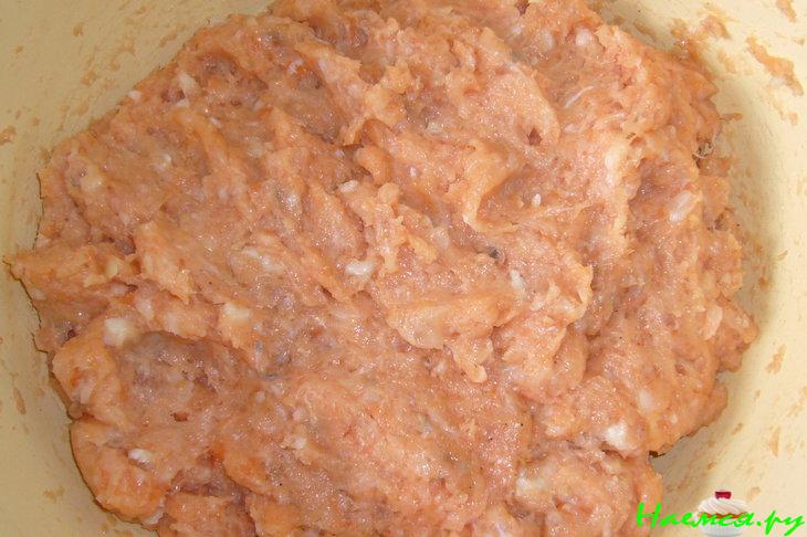 Зразы рыбные из сёмги и пангасиуса Зразы рыбные из сёмги и пангасиуса