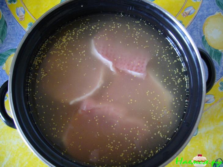 Свинина постная в кляре