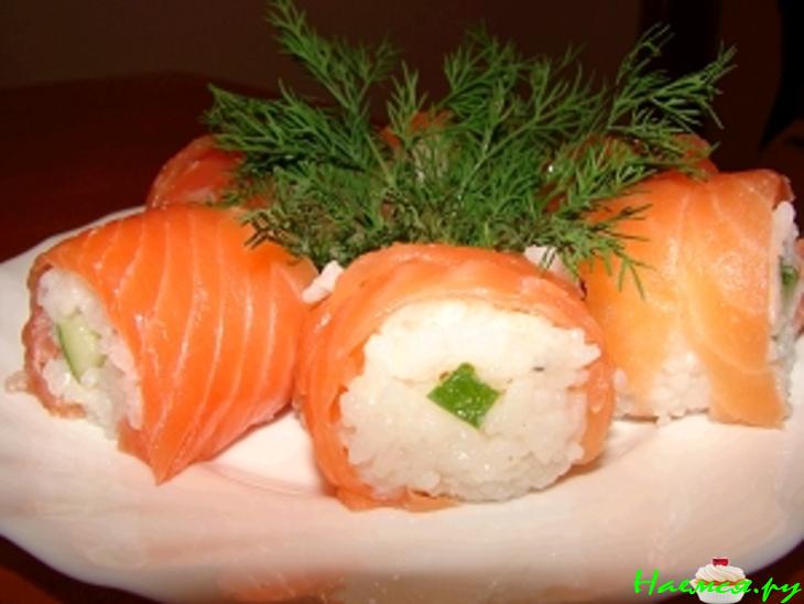 Рыбная закуска а-ля роллы