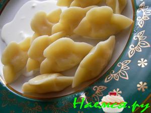 Пельмени с редькой Пельмени с редькой