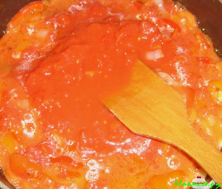 Рыбное рагу с овощами и фасолью