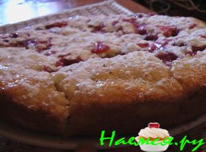 Пирог "Созрели вишни в саду у дяди Вани"