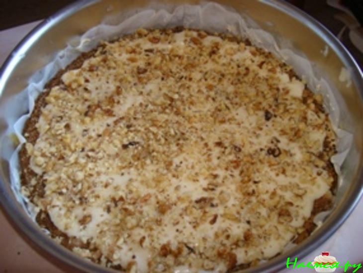 Кофейно-кофейный пирог